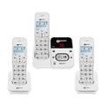 Geemarc Amplidect 295 Trio | 3 Big Button Cordless Phones with Answering Machine