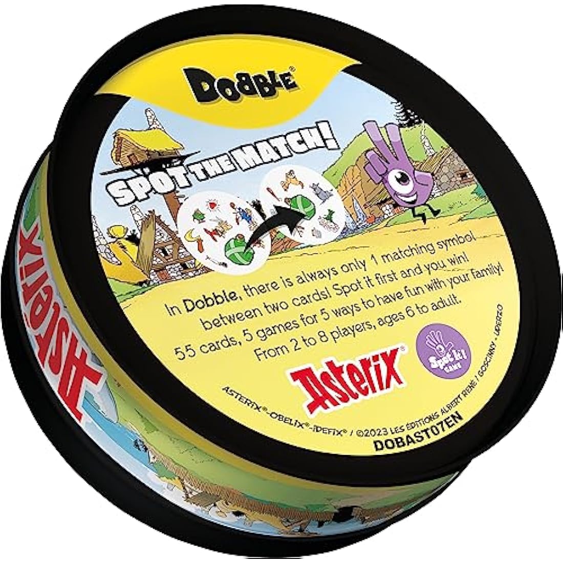 Asmodee Dobble Asterix Card Game – Kids Observation & Speed Game