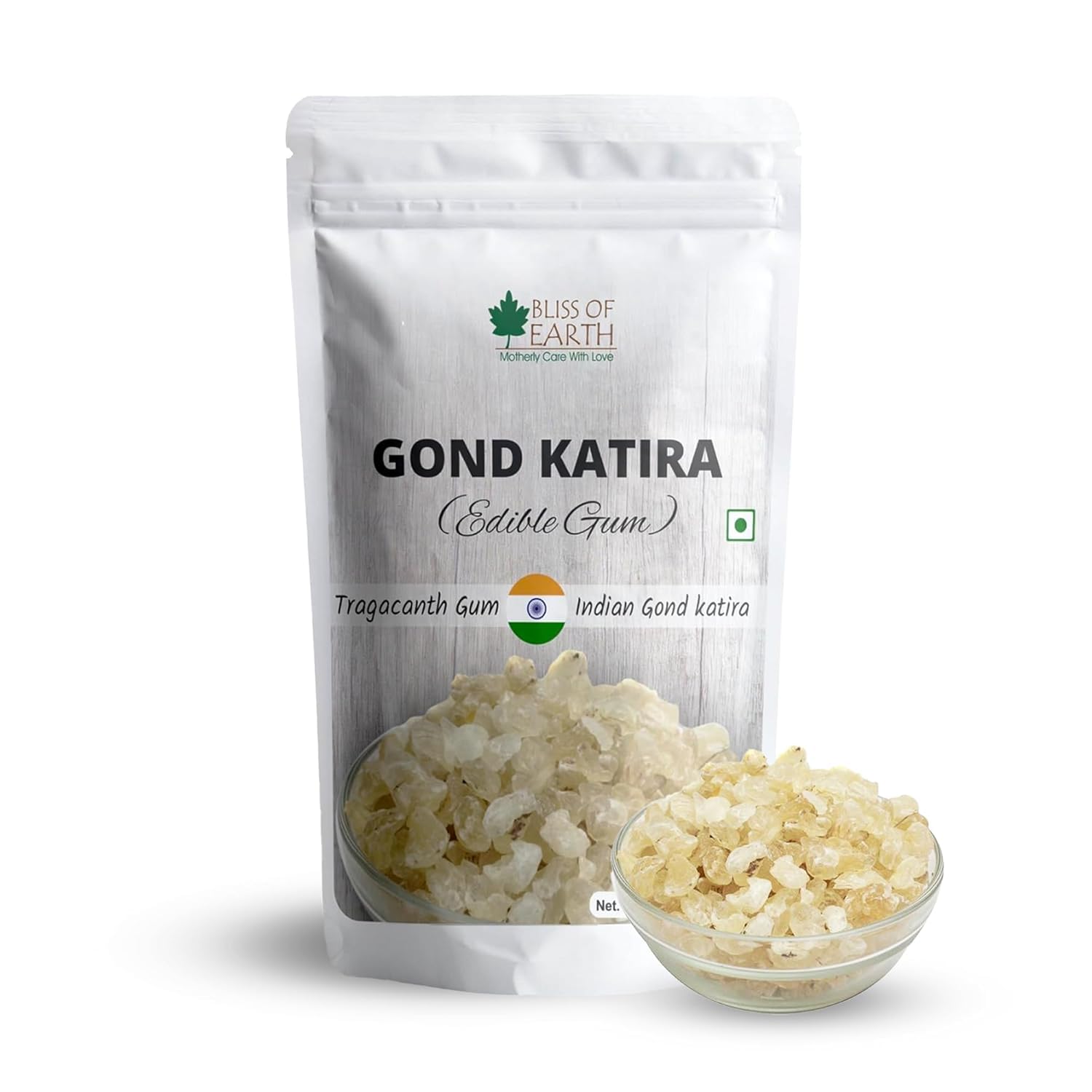 Bliss of Earth Gond Katira Edible Gum | AA Grade Tragacanth Gum - 100g