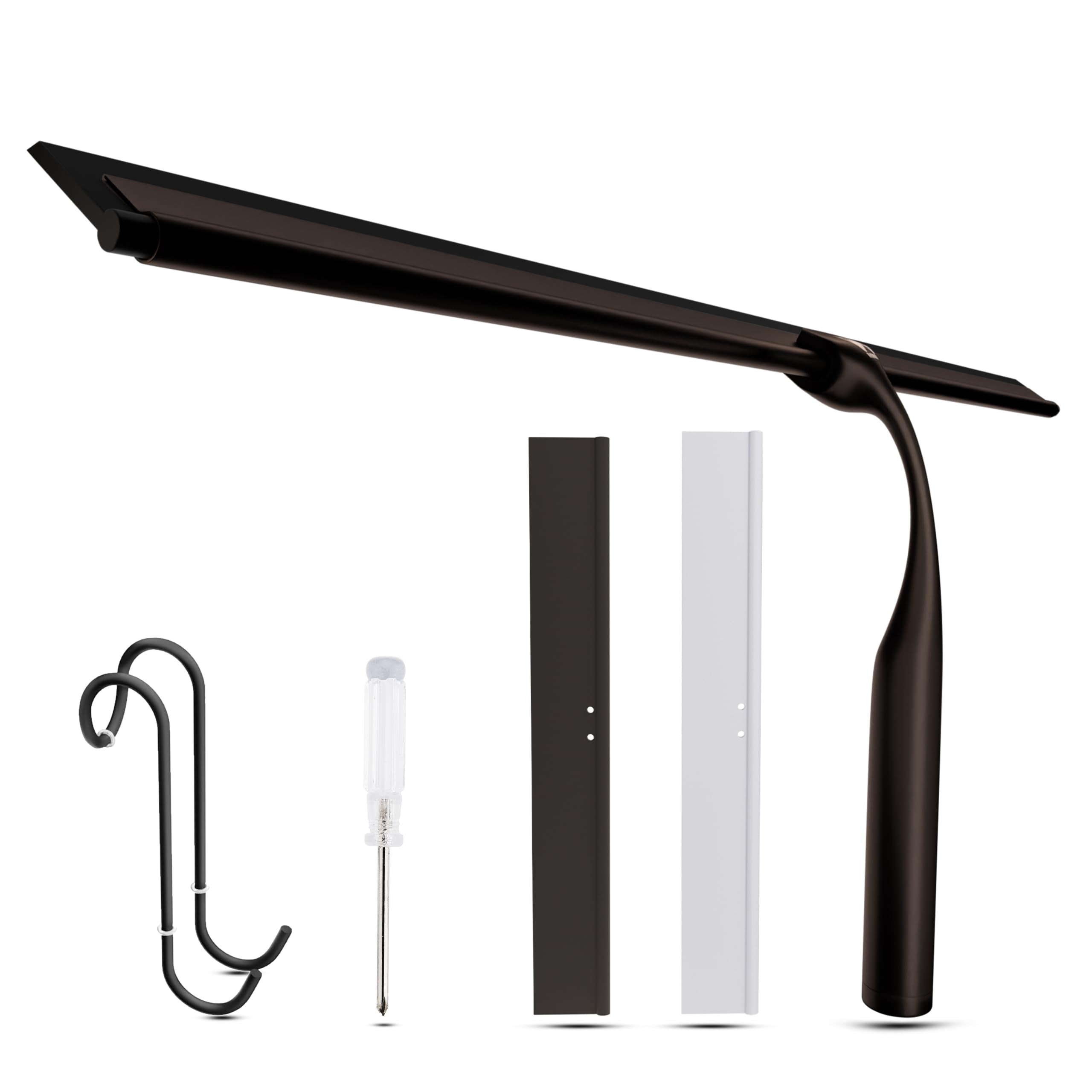 Wunset 40cm Shower Squeegee | Bronze Stainless Steel 6-Piece Set
