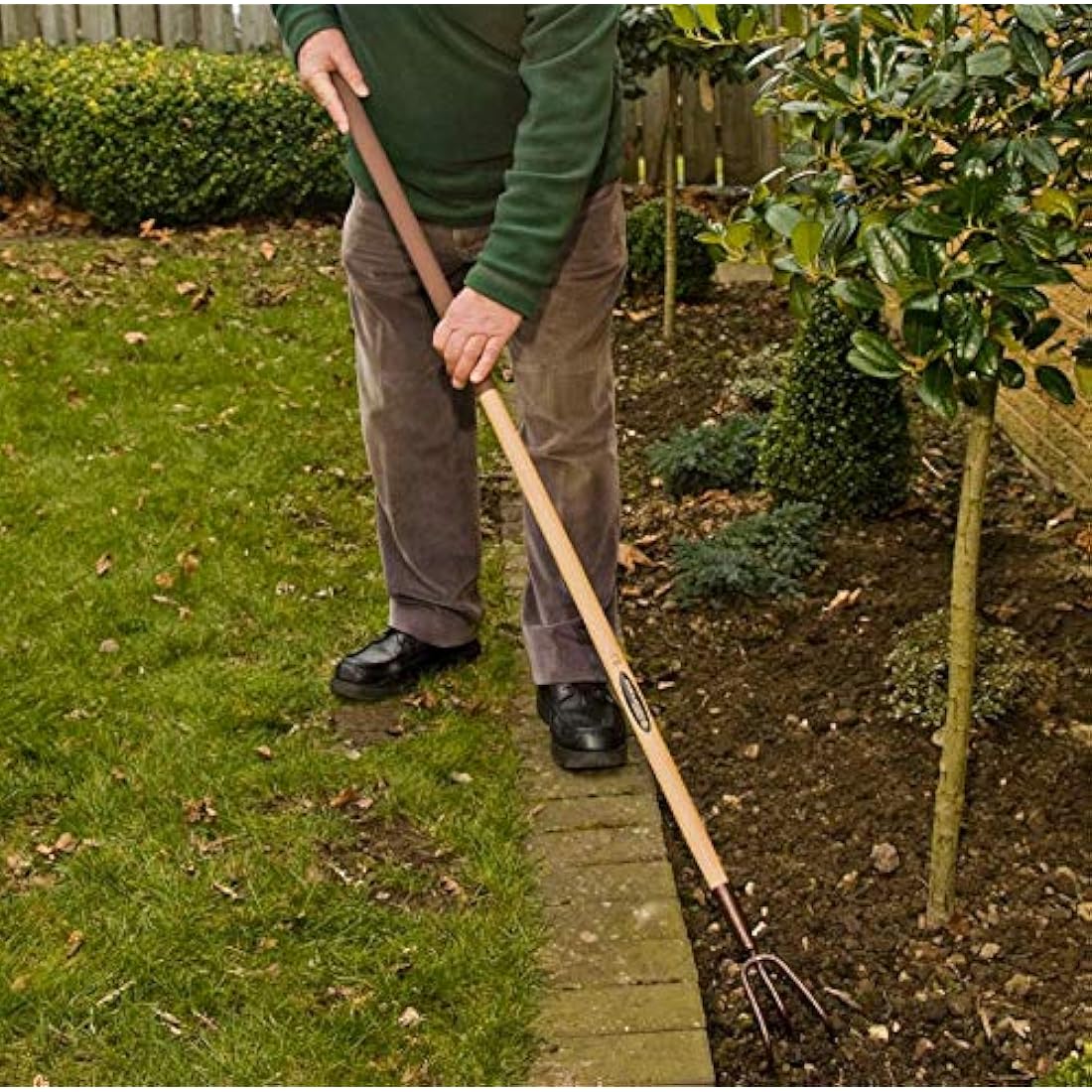 Spear & Jackson Elements 3 Prong Garden Cultivator | Carbon Steel