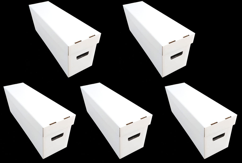 docsmagic.de 5x Long Comic Storage Box - 19.4 x 27.6 x 69.8