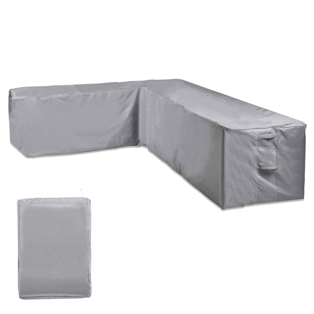 VonHaus L-Shape Garden Sofa Cover – Waterproof 420D Oxford Fabric