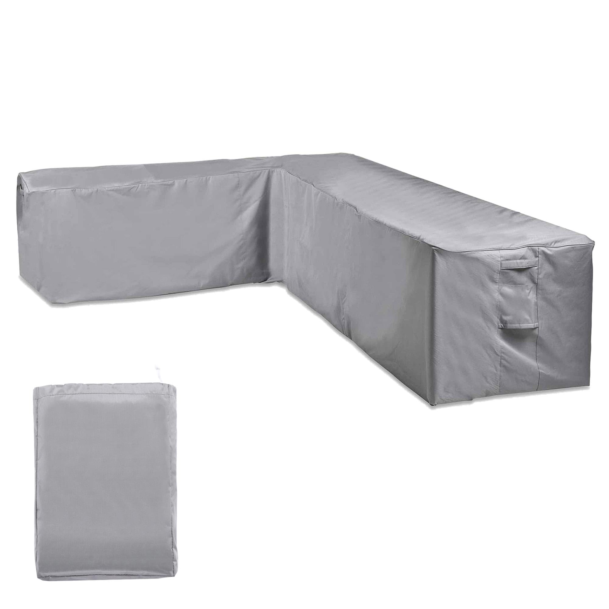 VonHaus L-Shape Garden Sofa Cover – Waterproof 420D Oxford Fabric