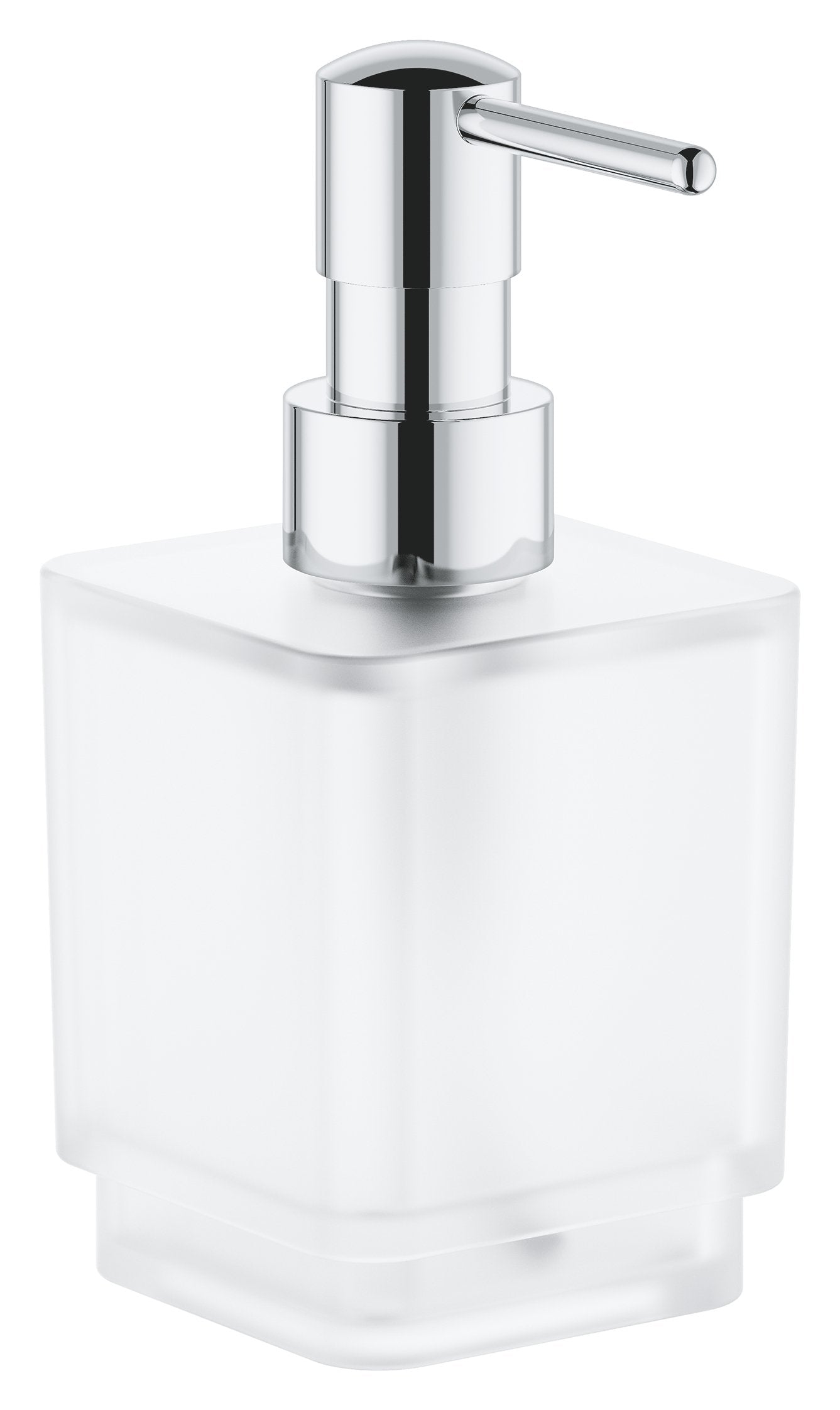 Grohe Selection Cube Soap Dispenser – Chrome Glass & Metal 40805000