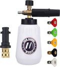 M MINGLE Foam Cannon for Karcher K2-K7 Pressure Washer with 5 Nozzle Tips