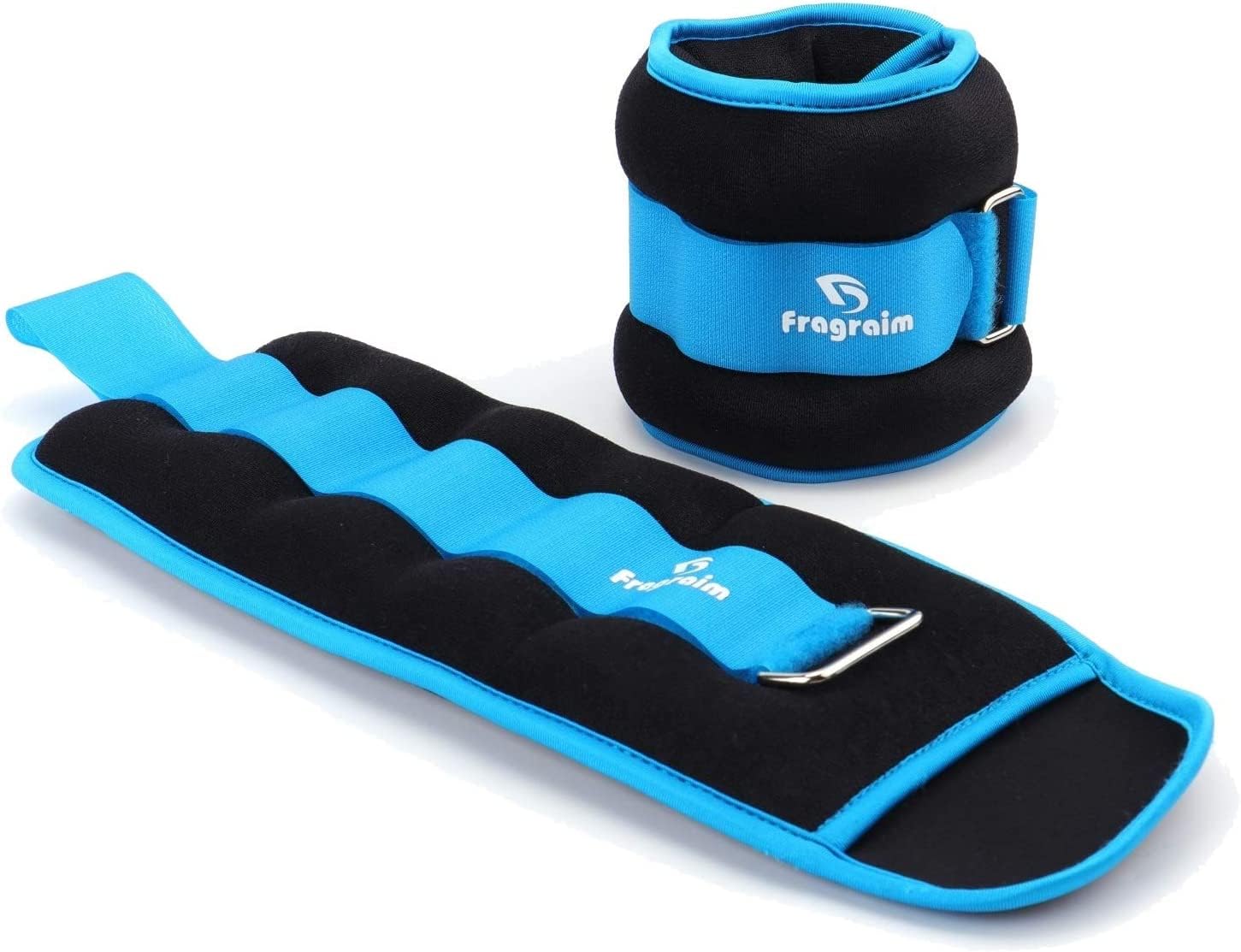 Fragraim Ankle Weights 3kg Pair – Adjustable Leg and Wrist Weights