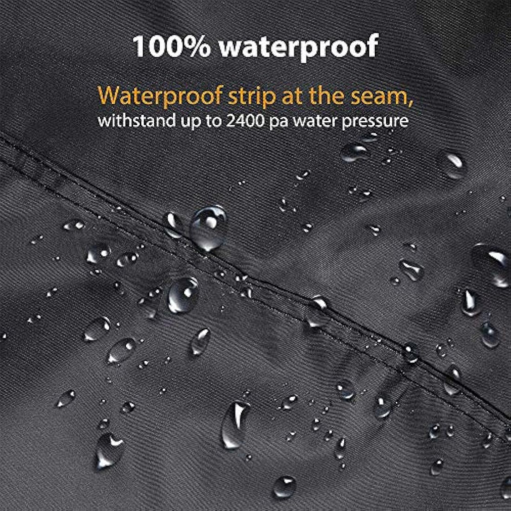Tonhui Waterproof Lawn Tractor Cover – Heavy-Duty Oxford Garden Mower Tarp