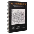 Zylota A4 Sketchbook | 160gsm Acid-Free Spiral Bound Drawing Pad