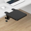 Ergonomics Desk Extender Tray, 20x24x1cm Foldable Desk Extension Table Mount Arm Rest Shelf Without Punching Computer Keyboard Support Stand for Dorm