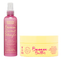 Umberto Giannini Banana Butter Leave-in Conditioner & Detangler Duo