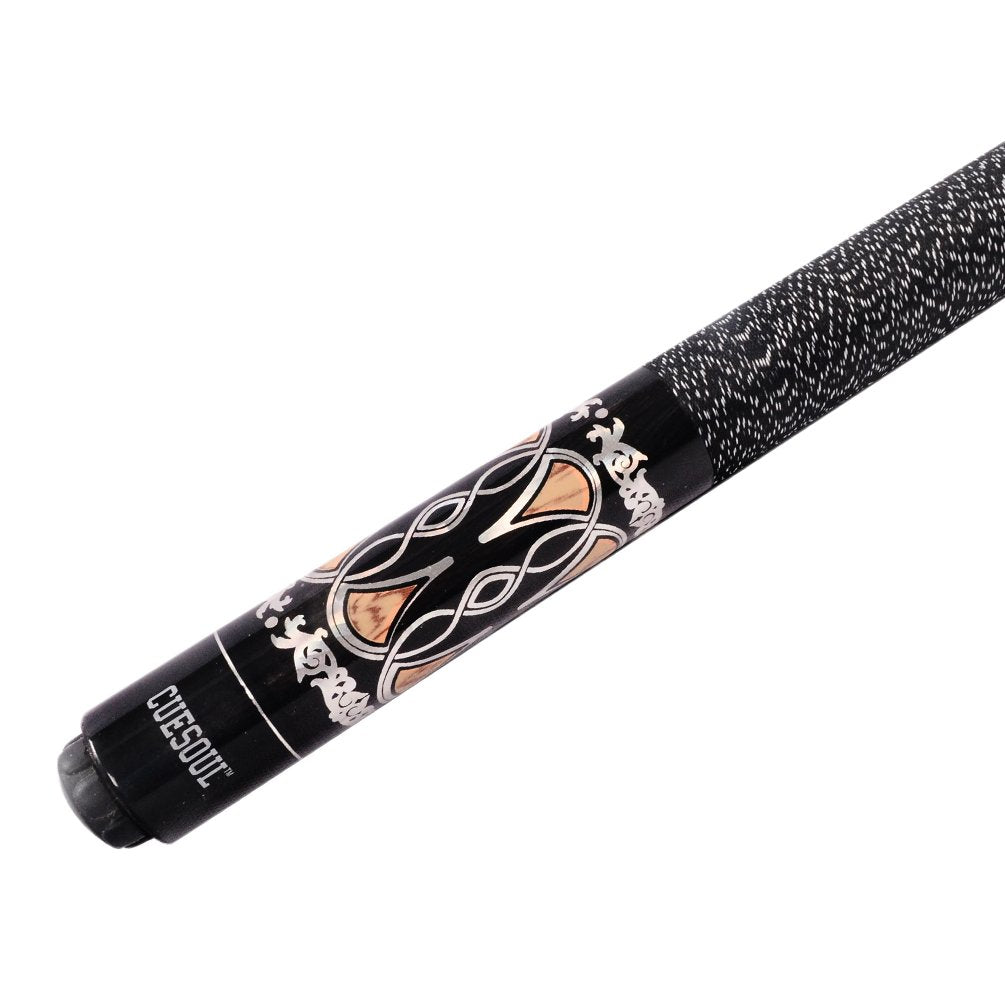 CUESOUL Canadian Maple Pool Cue Stick | 58 Inch Billiard Cue with Irish Wrap