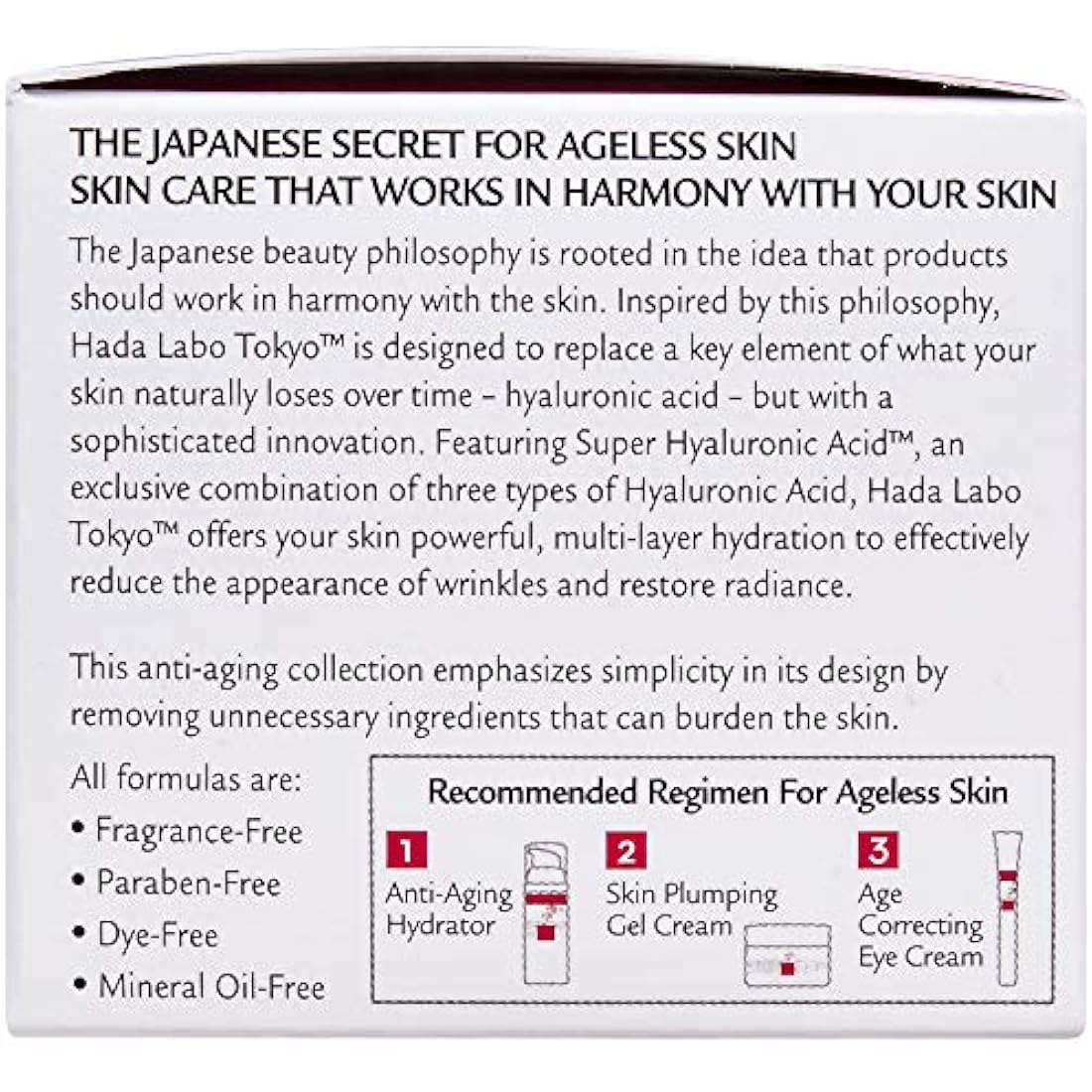 Hada Labo Tokyo Skin Plumping Gel Cream – Hydrating Fragrance Free, 50ml