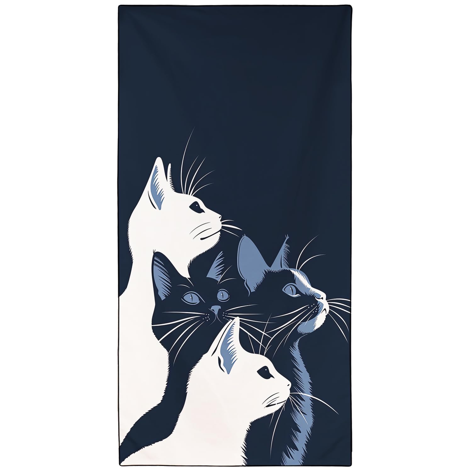 YISUMEI Oversized Microfibre Beach Towel – Quick Dry Sand-Free 180x90cm