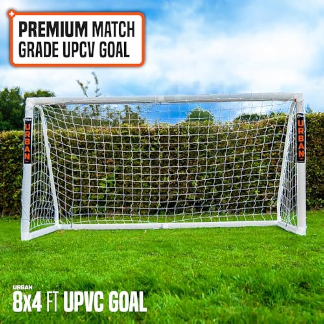 Football Flick uPVC Match Goal – All Weather Garden Training Goal