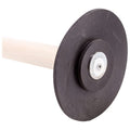 SISI UK Heavy Duty Rubber Toilet Plunger with Long Wooden Handle
