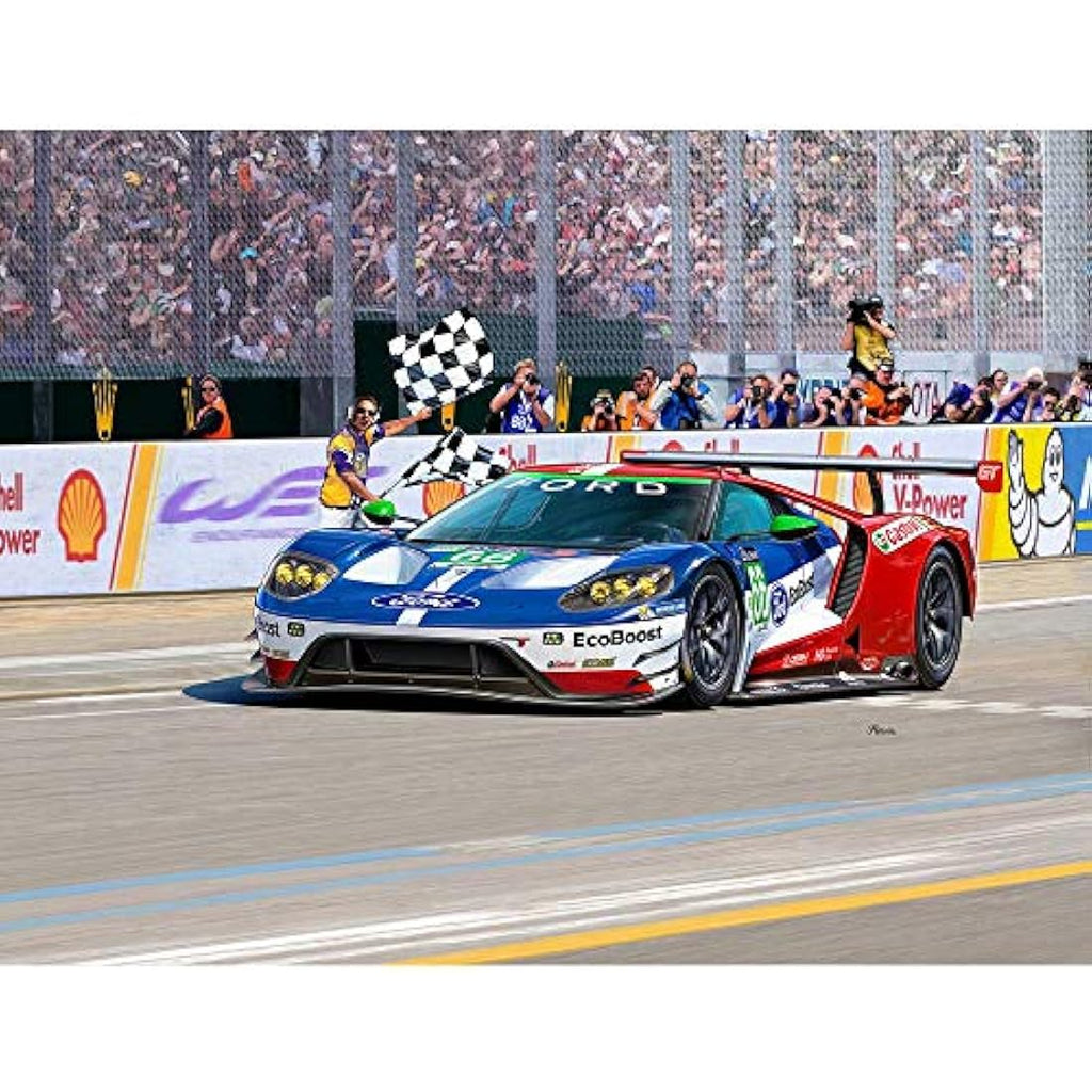 Revell Ford GT Le Mans 2017 1:24 Scale Plastic Model Kit - 07041