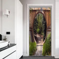 Jolof Store Japanese Garden Shower Curtain | Waterproof Polyester Fabric