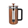 La Cafetière Pisa French Press | 8-Cup Copper Stainless Steel Cafetière