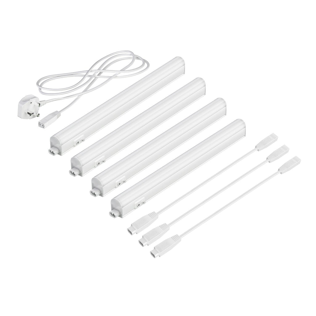 Parlat Rigel LED Under-Cabinet Lights | Warm White 31cm Kitchen Set of 4