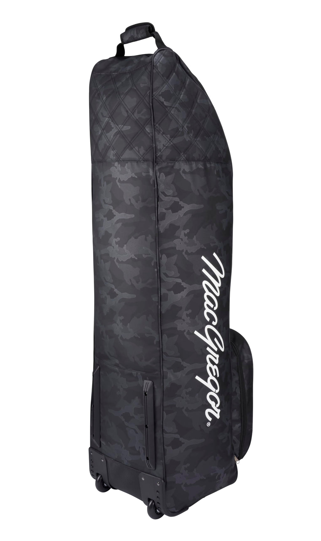 MacGregor VIP Deluxe Wheeled Golf Travel Cover – Black/Camo Polyester