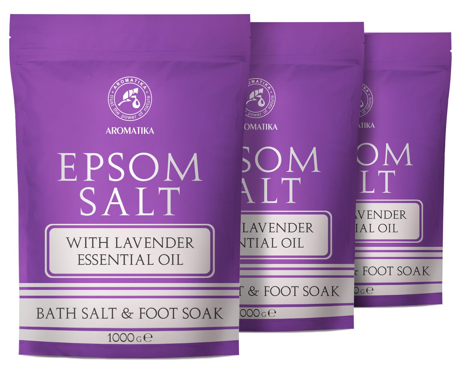 Jolof Store Lavender Epsom Bath Salt – 3kg Magnesium Sulphate Soak
