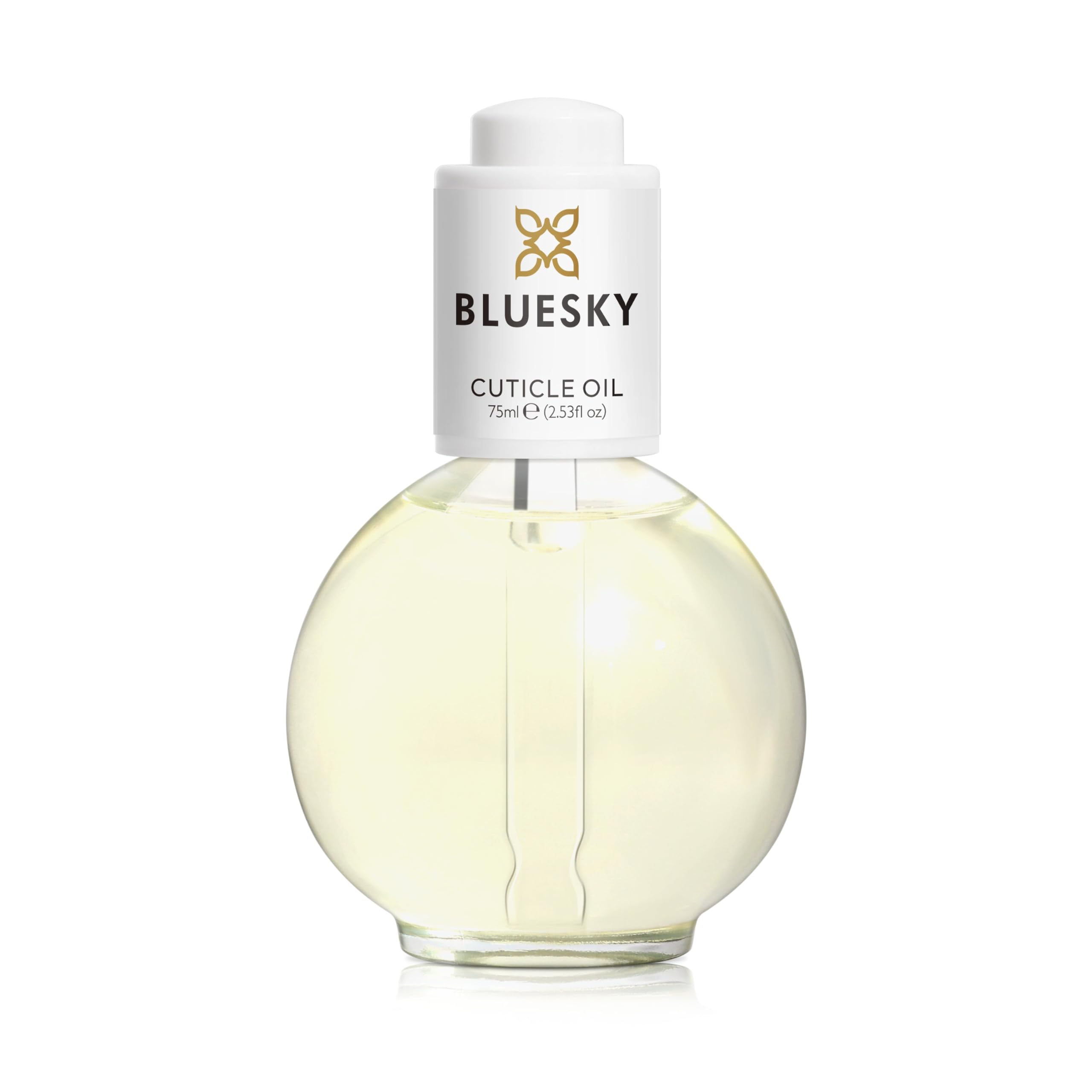 Bluesky Cuticle Oil – 75ml Nourishing White Tea Nail & Hand Care