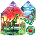 W&O Dinosaur Discovery Pop Up Play Tent with Roar Button for Kids