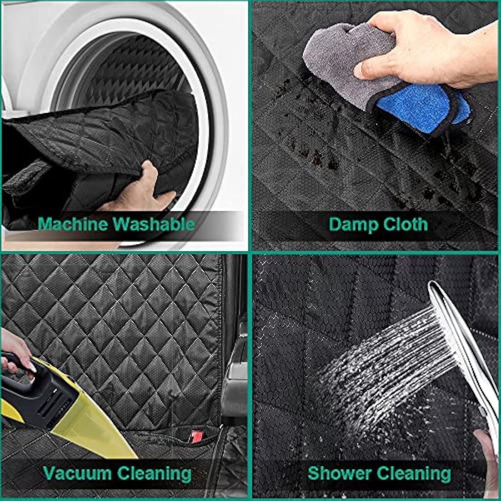 Dog Car Back Seat Cover – Waterproof Nonslip Pet Protector