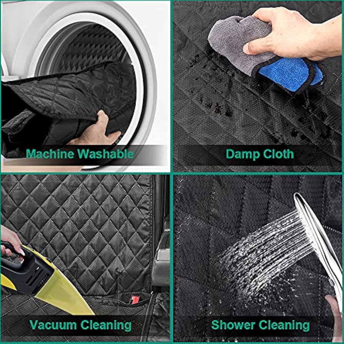 Dog Car Back Seat Cover – Waterproof Nonslip Pet Protector