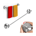 YOHOM 22-Inch Stainless Steel Suction Towel Rail – No Drilling Bar