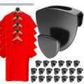 Space Saving Hangers 20Pcs, Upgrade 40LbMax Heavy Duty Hanger Hooks Space Saver for Clothes, Hanger Connector Hooks