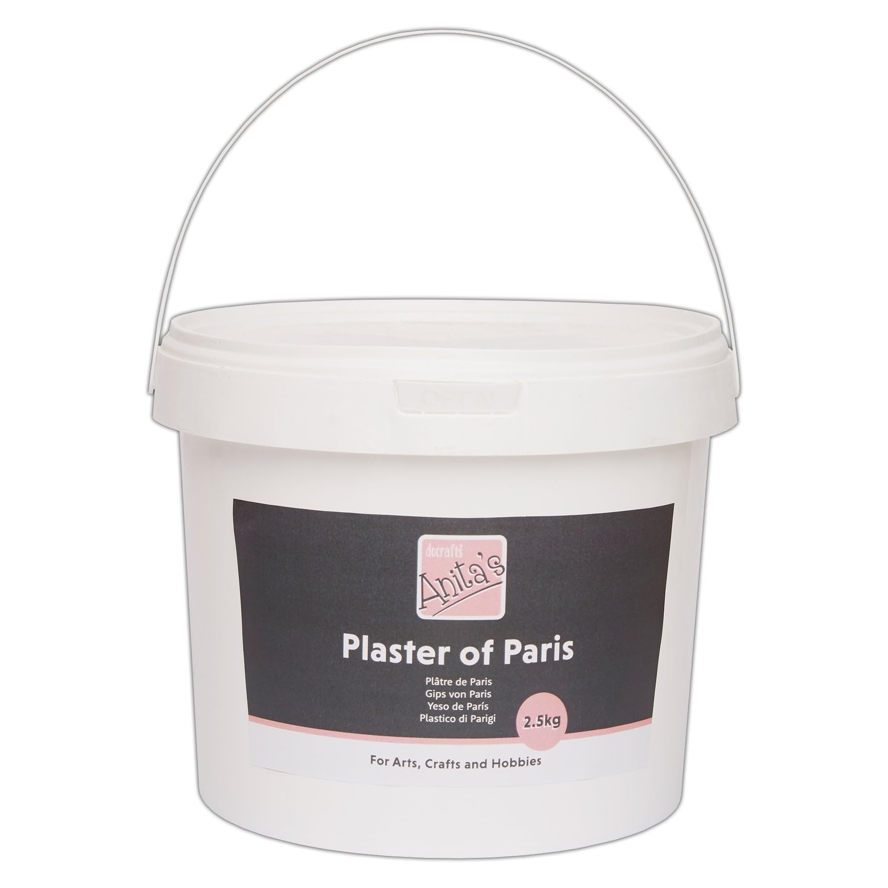 Anita's Plaster of Paris Casting Powder – 2.5kg White Bulk Pack