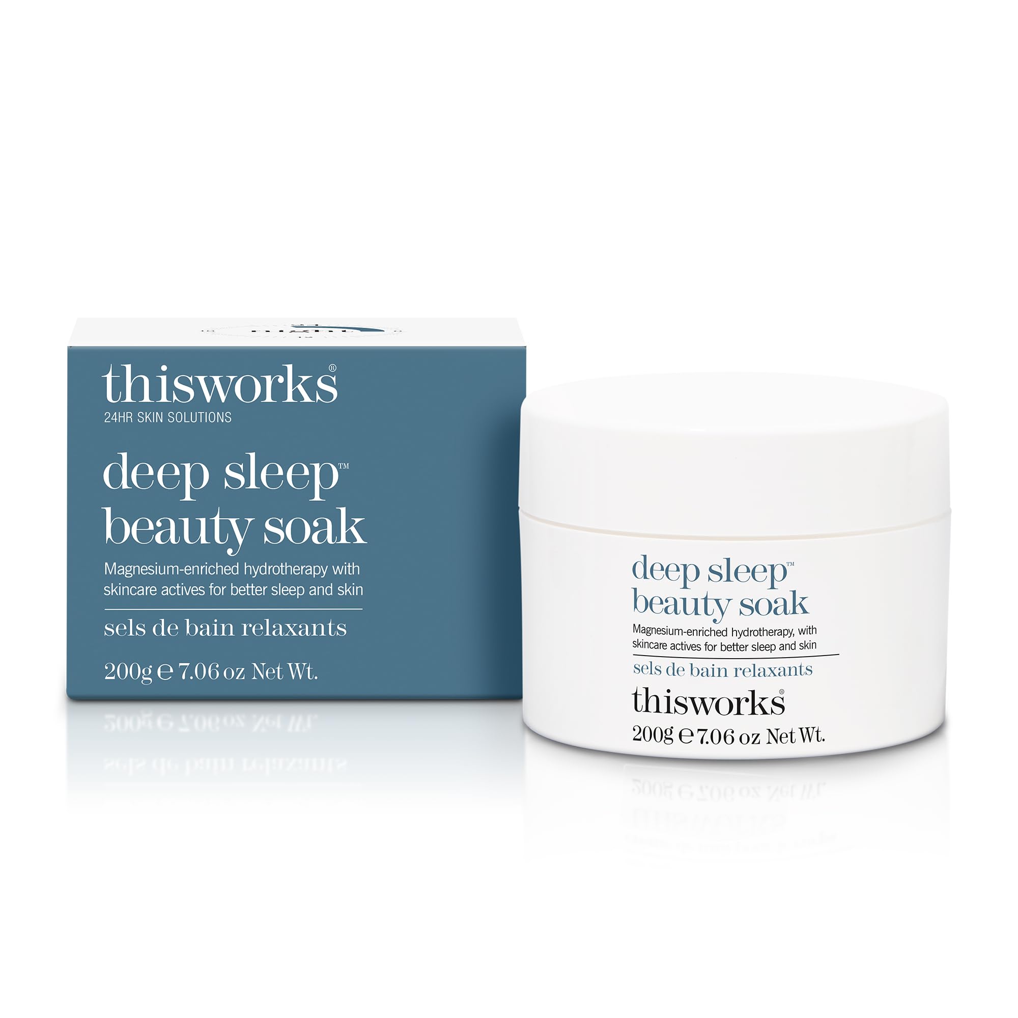 This Works Deep Sleep Bath Soak – Magnesium & Lavender Salts, 200g