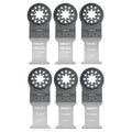 SMART Starlock 6-Piece Multi Tool Blade Set for Wood and Bi-Metal