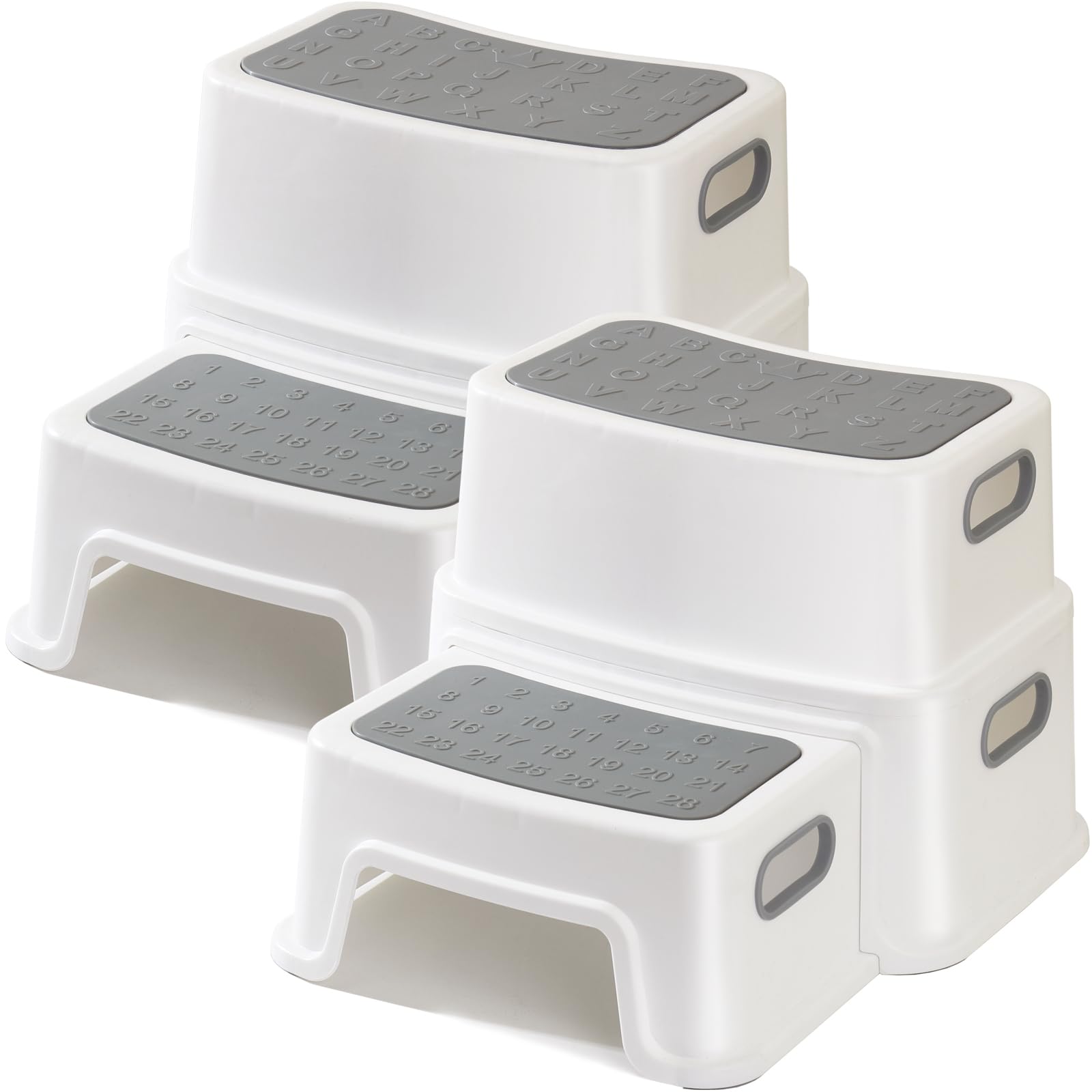 Toddler Step Stool 2-Pack | Anti-Slip 2-Step Potty Stool