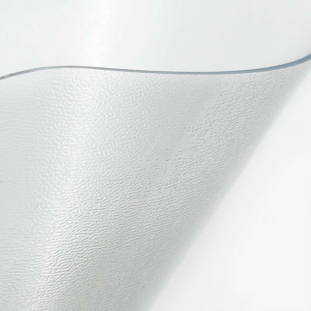 Nicoman Frosted Semi-Clear Chair Mat, Non-Slip PVC Wooden Floor Protector Mat with Round Edge - image 3