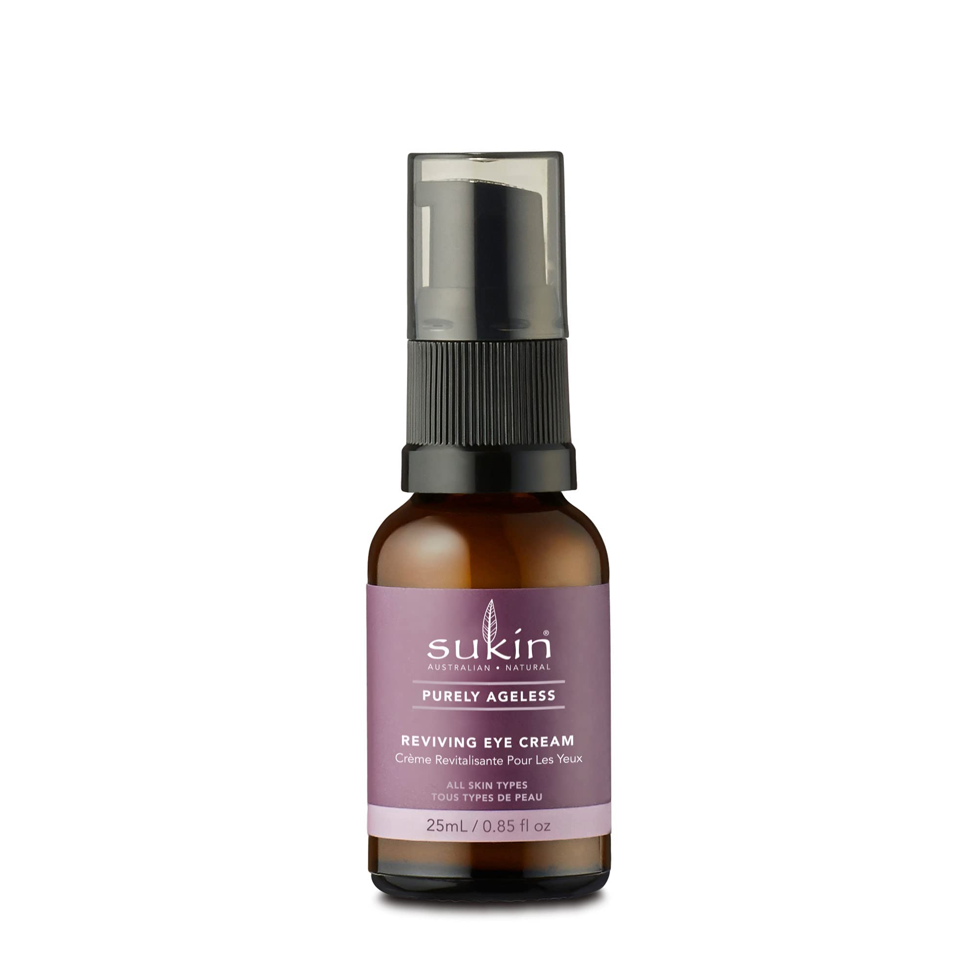 Sukin Purely Ageless Reviving Eye Cream with Green Coffee - 25ml