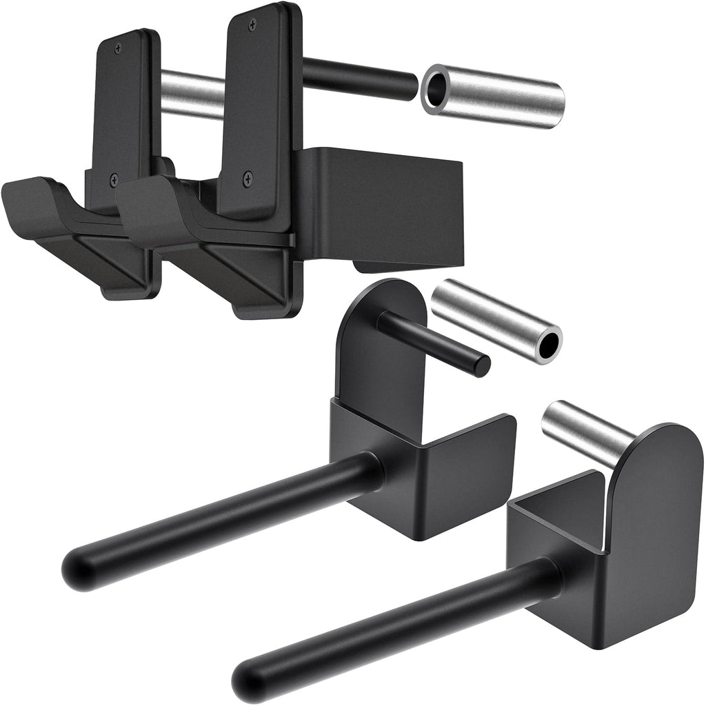 Kipika J-Hooks and Weight Plate Holder Set for 3x3 Power Rack Attachments