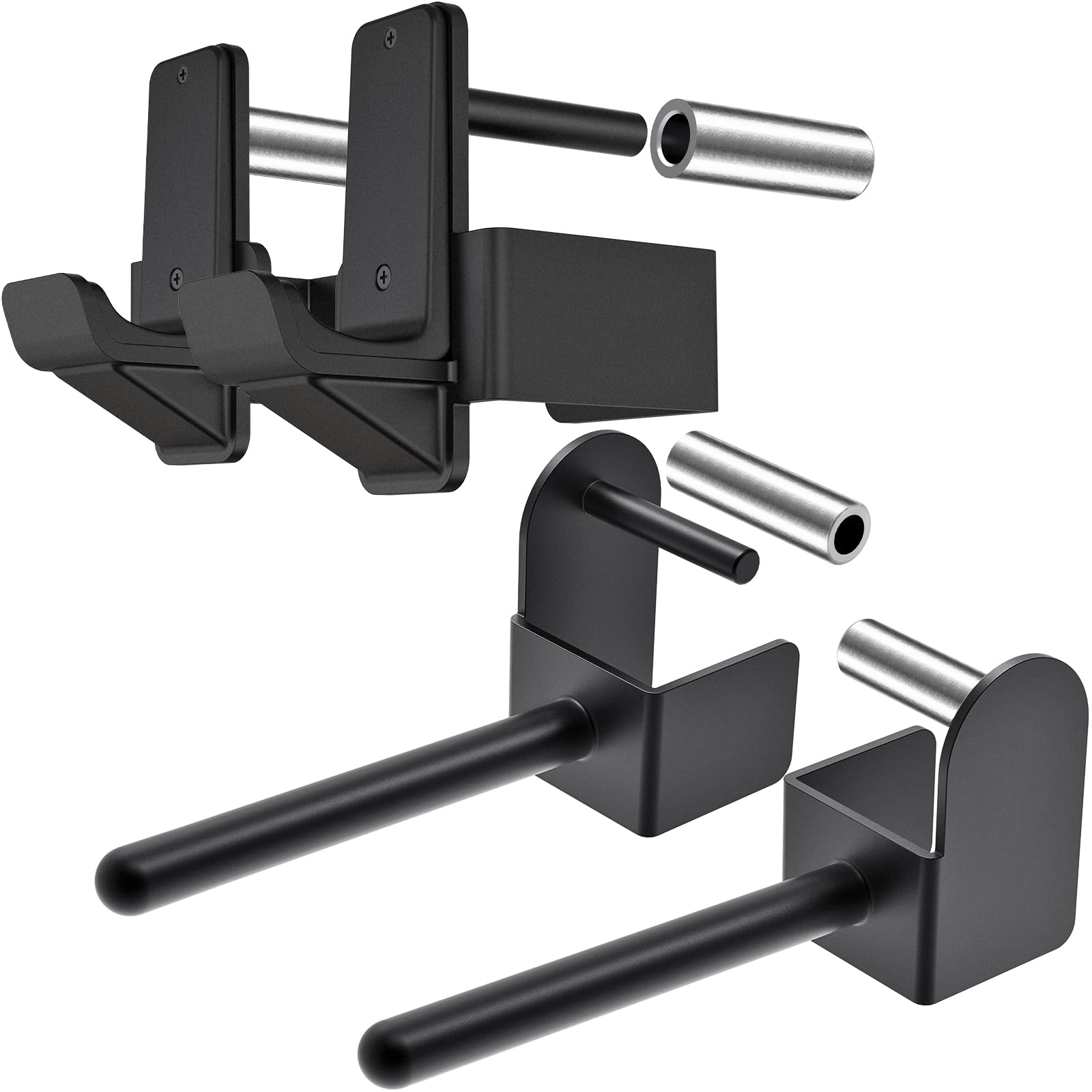 Kipika J-Hooks and Weight Plate Holder Set for 3x3 Power Rack Attachments