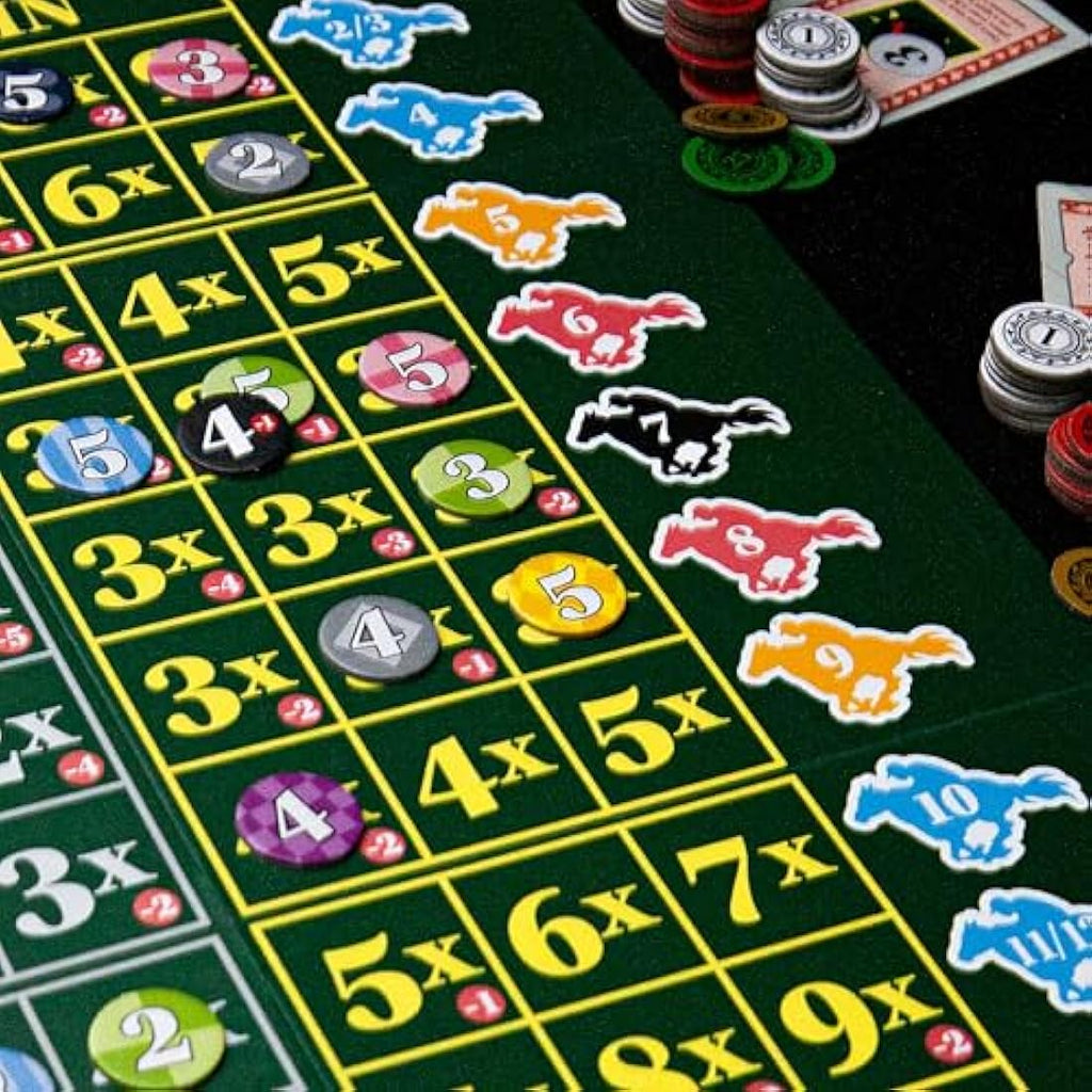 Alderac Ready Set Bet Board Game – Horse Racing Party Game for 2-9 Players