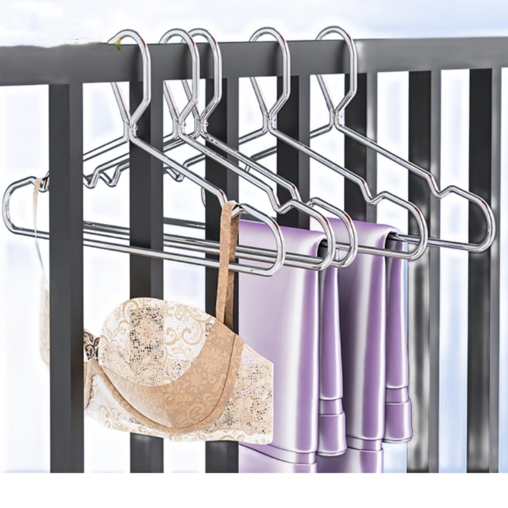 Trrcylp 4mm Lockable Coat Hangers Heavy Duty Windproof Clothes Hangers - image 5
