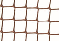 Tildenet Brown Plastic Garden Mesh - 50mm Netting for Fencing, 0.5 x 20m