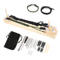 Jolof Store Wooden Paracord Jig – Adjustable Bracelet Maker Crafting Kit