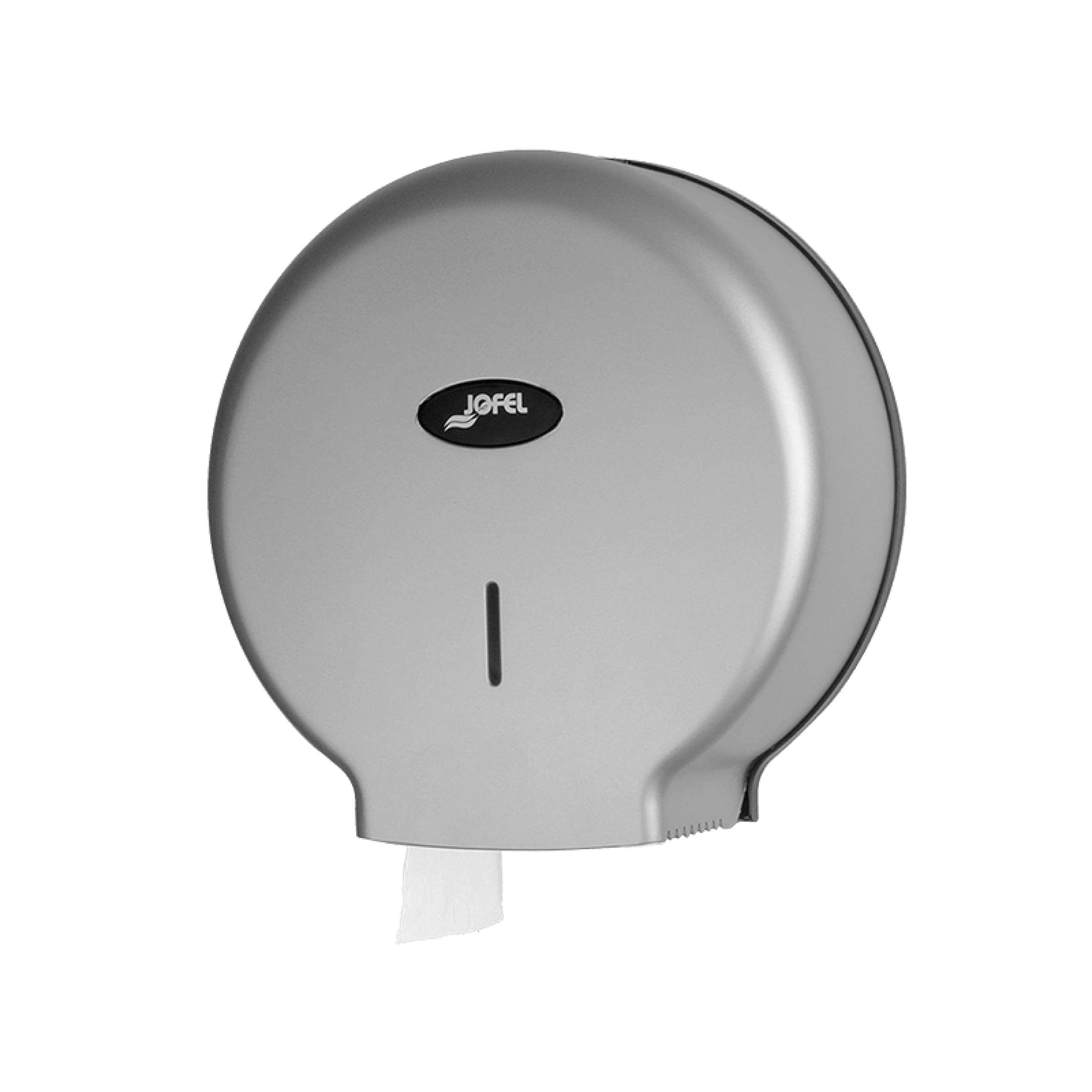 Jofel AE57300 Silver Toilet Roll Holder – Industrial Paper Dispenser