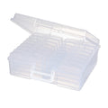 Novelinks Photo Case Storage Box – 16 Inner 4x6 Photo Keepers (Clear)