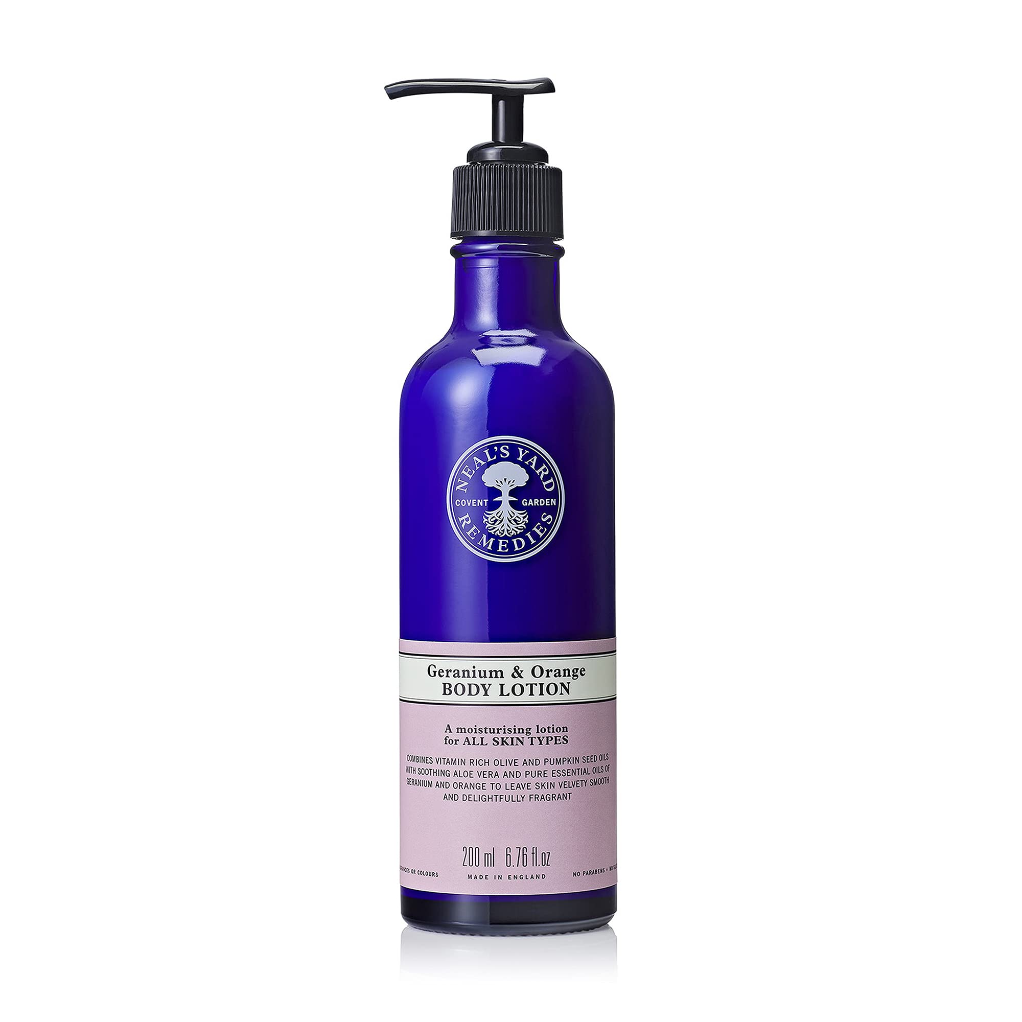 Neal's Yard Remedies Geranium & Orange Body Lotion - Organic 200ml