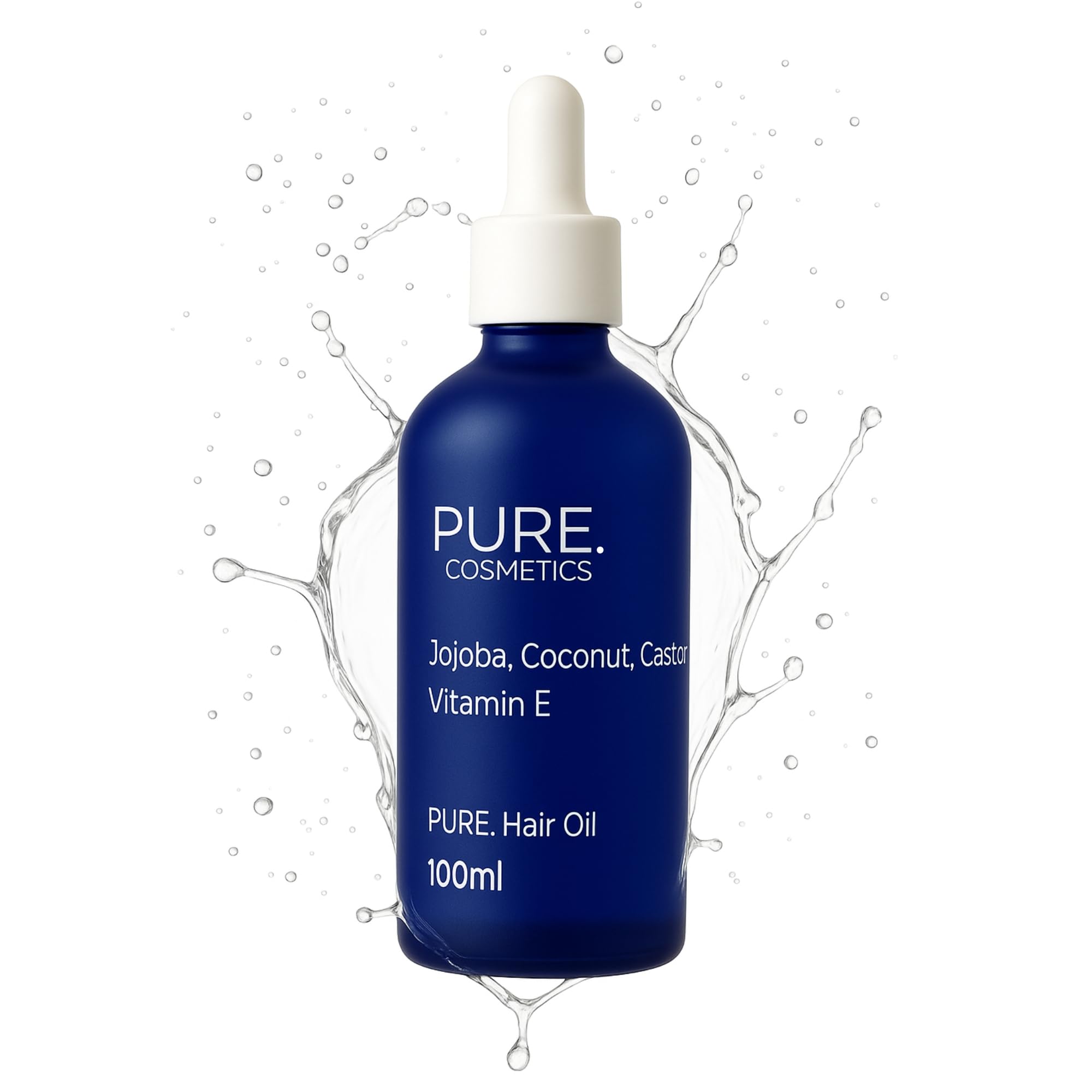 PURE. Hair Growth Oil – Scalp Repair Treatment with Castor & Jojoba