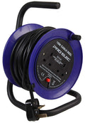 PRO ELEC 2-Gang Mini Extension Cable Reel | 10m Safety Cut-Out