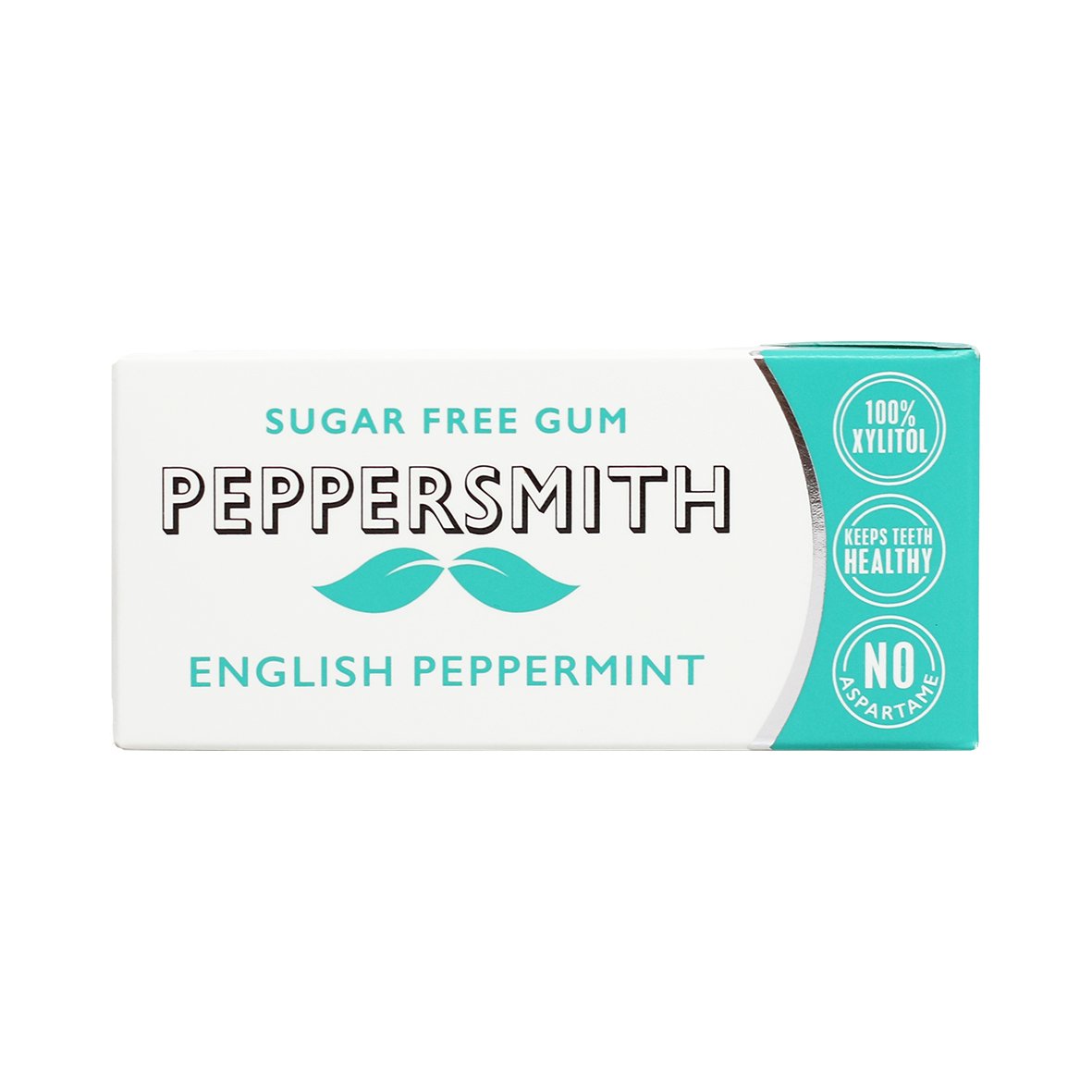 Peppersmith Peppermint Xylitol Chewing Gum - Sugar-Free - 5 x 15g